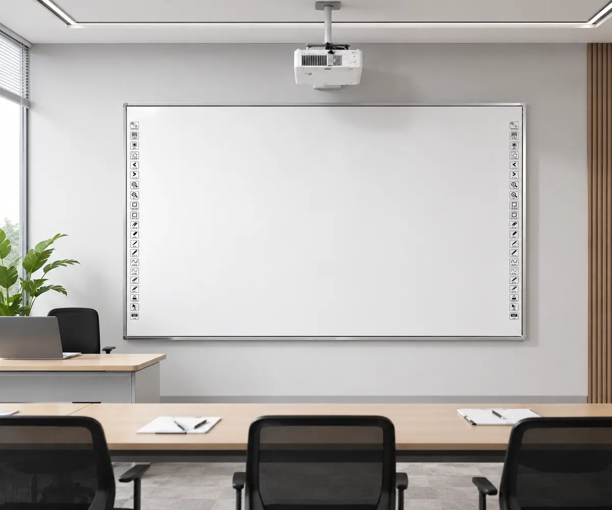 Infrared interactive whiteboard for classroom and conference room
