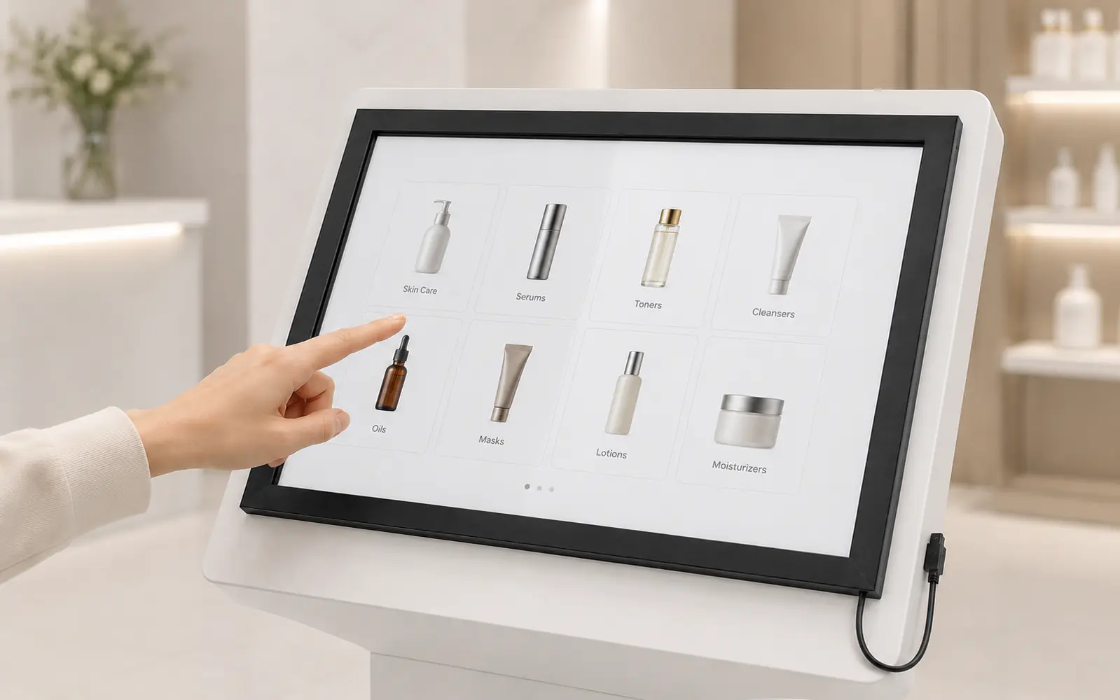 Infrared touch screen panel application scene