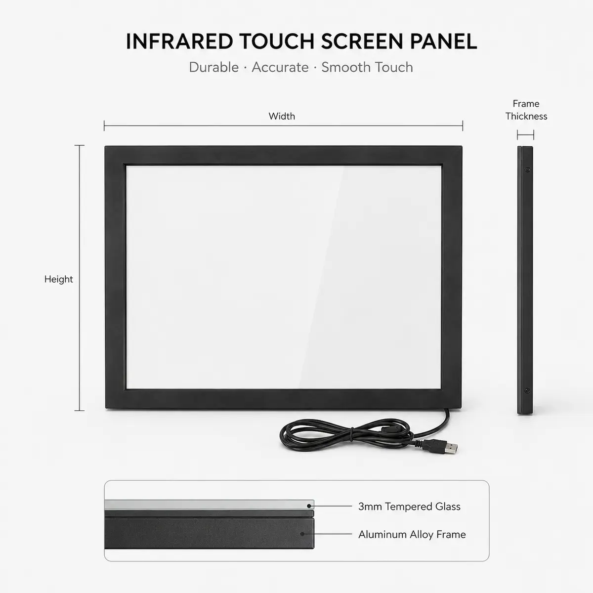 Infrared Touch Screen Panel (15-23.6 inches) - Image 6